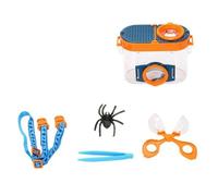 Yarryuter Bug Viewer Outdoor Insect Box Magnifier Observer Set Insect Catcher Cage Kids Science Nature Exploration Tools Kit