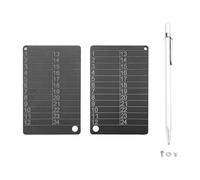 Yarryuter Crypto Wallets Cryptocurrency Wallets for Hardware Cold Backups Seed Storage for Bitcoin Compatible with Bip39 Hardware