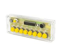 Yarryuter DIY 8 Keys Electronic Piano Kit 8 Keys Electronic Piano Kit Soldering Practice Assembly