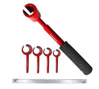 Yarryuter Door Hinge Adjustment Tool,Hinge Adjustment Tool,Door Adjustment Tool,Door Strike Plate Bending Adjustment Wrench Kit