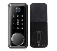 Yarryuter Electronic Door Lock for Tuya Lock with Deadbolt Lock Fingerprint Lock Keyless Entry with App Remote Unlock
