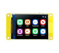 Yarryuter ESP32 2.2-Inch Development Board WiFi Bluetooth-Compatible Module LCD Display Lvgl Capacitor for Arduino240 X 320 B