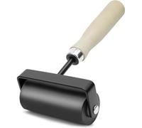 Yarryuter for Printmaking Brayer Roller for Crafting, Wooden Handle -Rubber Glue Roller for Ink, Paint Great C