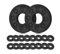 Yarryuter Guitar Strap Blocks 16PCS, Silicone Guitar Strap Protection, Strap Locks, Guitar Protector Block