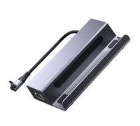 Yarryuter Handheld Charging Dock Multi-Port USB HUB Video Converter Base Expansion Functionality