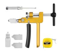 Yarryuter Heavy-Duty Glass & Tile Cutter with Premium Alloy Cutting Wheel and Rubber Pad for Safety