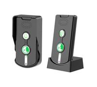 Yarryuter Indoor Outdoor Waterproof Wireless Intercom, 2 Way Long Range Communicator, for Home Office Intercom System