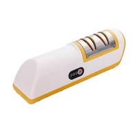 Yarryuter Kitchen Electric Knife Sharpener 4 Gears Electric Knife Sharpener Kitchen Accessories Yellow