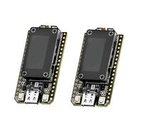 Yarryuter Meshtastic LoRa 32 V4 Dev-Board 2 Pieces ESP32 SX1262 0.96 Inch OLED Solar Power Mesh Network WiFi LoRa BLE