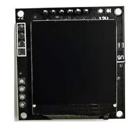 Yarryuter MP3 Power Amplifier Dynamic Balance Output Screen withClock Small Display Module Multi-Color 1.3 Inch High Resolution TFT Music Spectrum Display