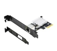 Yarryuter New 10G for Realtek8127(PXE) Ethernet Network Card 1 Port PCIe 4.0 X1 10G RJ45 Lan Card Multi-Gigabit Network Speeds