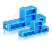 Yarryuter Plastic Pottery Trimming Tool Set-2 Pieces Small Steel Wire Bevel Cutter for Angle Cutting Clay for Ceramic Pottery Sculpting