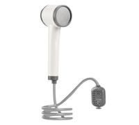 Yarryuter Portable Camping Shower Outdoor Camping Electric Shower Outdoor Rechargeable Electric Shower for Hiking Travel Car Washing Home Children Pet Dog Bathing