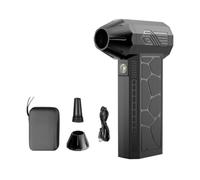 Yarryuter Powerful Turbo Blower Fan High-Speed Wind Turbine Blower 130000 RPM 3 Adjustable Speed Air Duster for Car Computer Keyboard