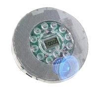 Yarryuter Protable Bluetooth CD Player Transparent Speaker Music with LCD Display Personal CD Player for Home Travel