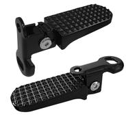 Yarryuter Rear Seat Footrest Pedals, Mini Folding Bicycle Foot Pegs, Bike Pedals for Mountain Bike E-Bike