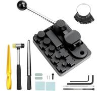 Yarryuter Ring Bender Tool with Adjustable Dies- Wire Bending Tool Kit for Spoon Rings, Soft Jewelry Making in for Copper