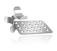 Yarryuter Roof De-Icing Cable Clips, 50 Pack Metal Clip, Heat Cable Roof Clip, Aluminum Roof Clips, Deicing Cable Clips