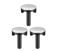 Yarryuter Sink Hole Covers Brushed Stainless Steel Water Head Hole Cover Sink Washbasin Decorative Cover for Kitchen Countertop A