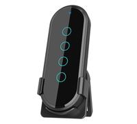 Yarryuter Smart Home New 433mhz 4 Key Ev1527 Coding Key Remote Control Switch Transmitter Wireless Remote Control Black