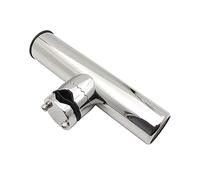Yarryuter Stainless Steel Fishing Rod Holder Mirror Polish Adjustable Fishing Rod Holder Marine For 19-25mm Rail