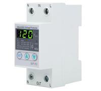 Yarryuter SVP912 120V AC Self Recovery Under Voltage Protector Adjustable 80A Automatic Reset Current Protection 80A