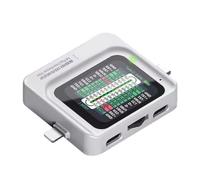 Yarryuter TNS360 Mobile Phone Tail Plug Comprehensive Detector 30V~5A Automatic Scanning Detection for IOS TEYE-C