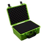 Yarryuter Tool Case Protective Shockproof Sealed Dustproof Hard Case Multipurpose Compact Carrying Case Multipurpose Storage Case for Home Storage for Outdoor Warehouse Cyan