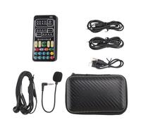 Yarryuter Voice Changer Handheld Microphone Voice Changer with Sound Multifunctional Effects Machine for Phone//Switch (i9)