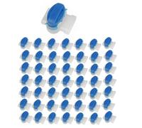 Yarryuter Waterproof Gel Connector Terminal 3 Pin Electrical 314 Wire Connectors Blue 50Pcs