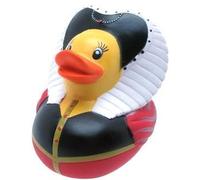 Yarto NEW LARGE FLOATING BATH RUBBER DESIGNER DUCK FUN GIFT QUEEN