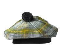 YAS Designer Scottish Hat Tam o' Shanter Tammy Jimmy Flat Bonnet in Many Tartans (UK, Alpha, One Size, Gordon Weathered)