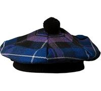YAS Designer Scottish Hat Tam o' Shatner Tammy Jimmy Flat Bonnet in Many Tartans (Pride of Scotland),One Size