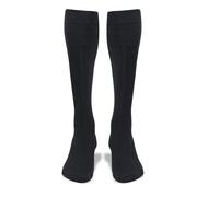 YAS Designer Socks For Men Wool Traditional Scottish Socks Warm Kilt Comfortable Hose Casual Wedding Sports Leg warmers (UK, Alpha, Regular, Regular, M, BLACK)