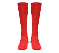 YAS Designer Socks For Men Wool Traditional Scottish Socks Warm Kilt Comfortable Hose Casual Wedding Sports Leg warmers (UK, Alpha, Regular, Regular, XL, RED)
