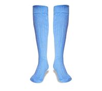 YAS Designer Socks For Men Wool Traditional Scottish Socks Warm Kilt Comfortable Hose Casual Wedding Sports Leg warmers (UK, Alpha, Regular, Regular, L, SKY BLUE)