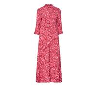 YAS Women's Yassavanna Long Shirt Dress S. Noos Dress, Cyclamen, M
