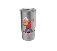 YAS King Dabbing Prince Charles III British Coronation Meme Stainless Steel Insulated Tumbler