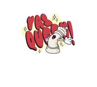 Yas Queen! Cartoon Women's T-Shirt - White - S - White