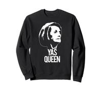 YAS QUEEN Nancy Pelosi Speaker Congress Feminist Meme Sweatshirt