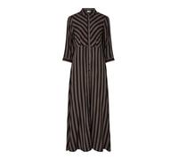 YAS S. Noos Yassavanna Women's Long Shirt Dress, Chocolate Brown, L