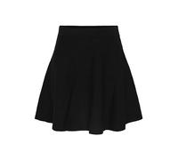 YAS Women's fonny Hw Knit Skirt S. Noos, Black, S