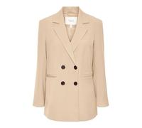 YAS Women's likka LS Oversized Blazer S. Noos, Nomad, 10