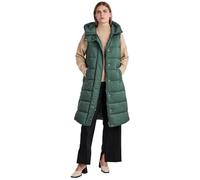 YAS Women's liro Padded Vest S. Noos Quilted, Garden Topiary, L