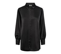 YAS Women's Pella LS Shirt S. Noos Blouse, Black, M