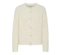 YAS Women's Yasbubble LS Knit Cardigan S. Noos Cardigan, Birch, L