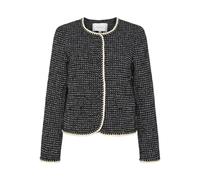 YAS Women's Yasclara Clara Ls Jacket Noos, Black, Numeric_38