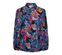 YAS Women's Yasfima LS Shirt S. Noos Blouse, Garden Topiary/AOP:blury Print, XL