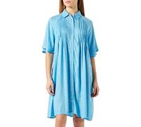 Y.A.S Women's Yasfira 2/4 Shirt Dress S. Noos, Ethereal Blue, L