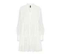 YAS Women's Yasholi LS Dress S. Noos, Star White, XS